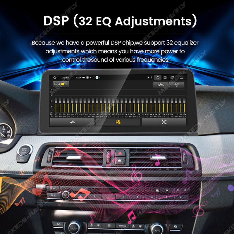 12.3 inch Suitable for BMW 5 Series F10 Android central control large screen GPS navigation all-in-one machine Bluetooth Carplay