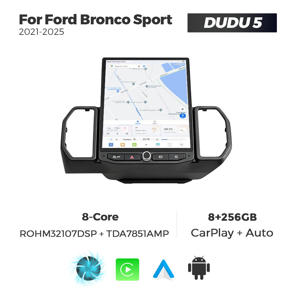 Suitable for 12" ford bronco sport 21-25 ford bronco dudu7 vertical screen android car machine