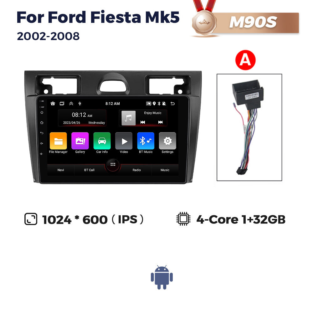 Suitable for ford fiesta mk vi 5 mk5 2002-2008 fiesta car android navigator