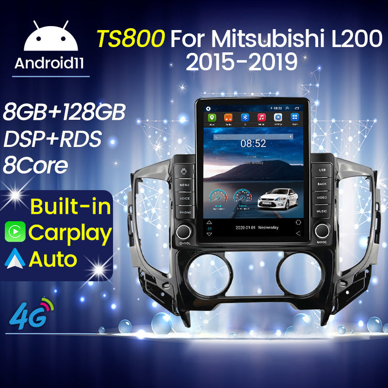 Suitable for mitsubishi triton l200 sport 2015-2019 vertical screen car android navigation