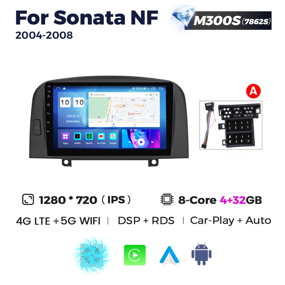 For modern Sonata NF 2004-2008 Android large screen central navigation radio 8 + 256G