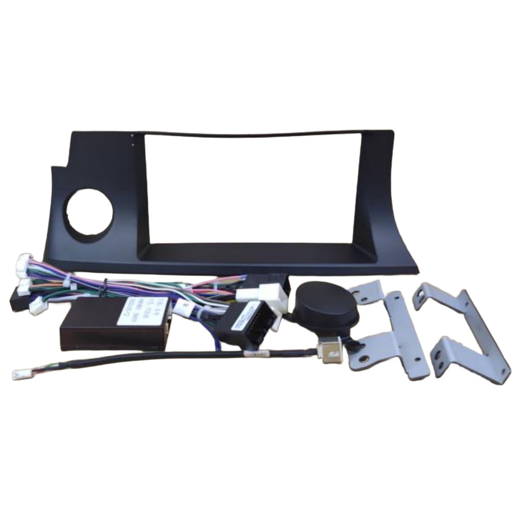 Versatile trim kit compatible with 2015-2017 suzuki v5/alto plus 9inch center console navigation dvd upgrade bezel