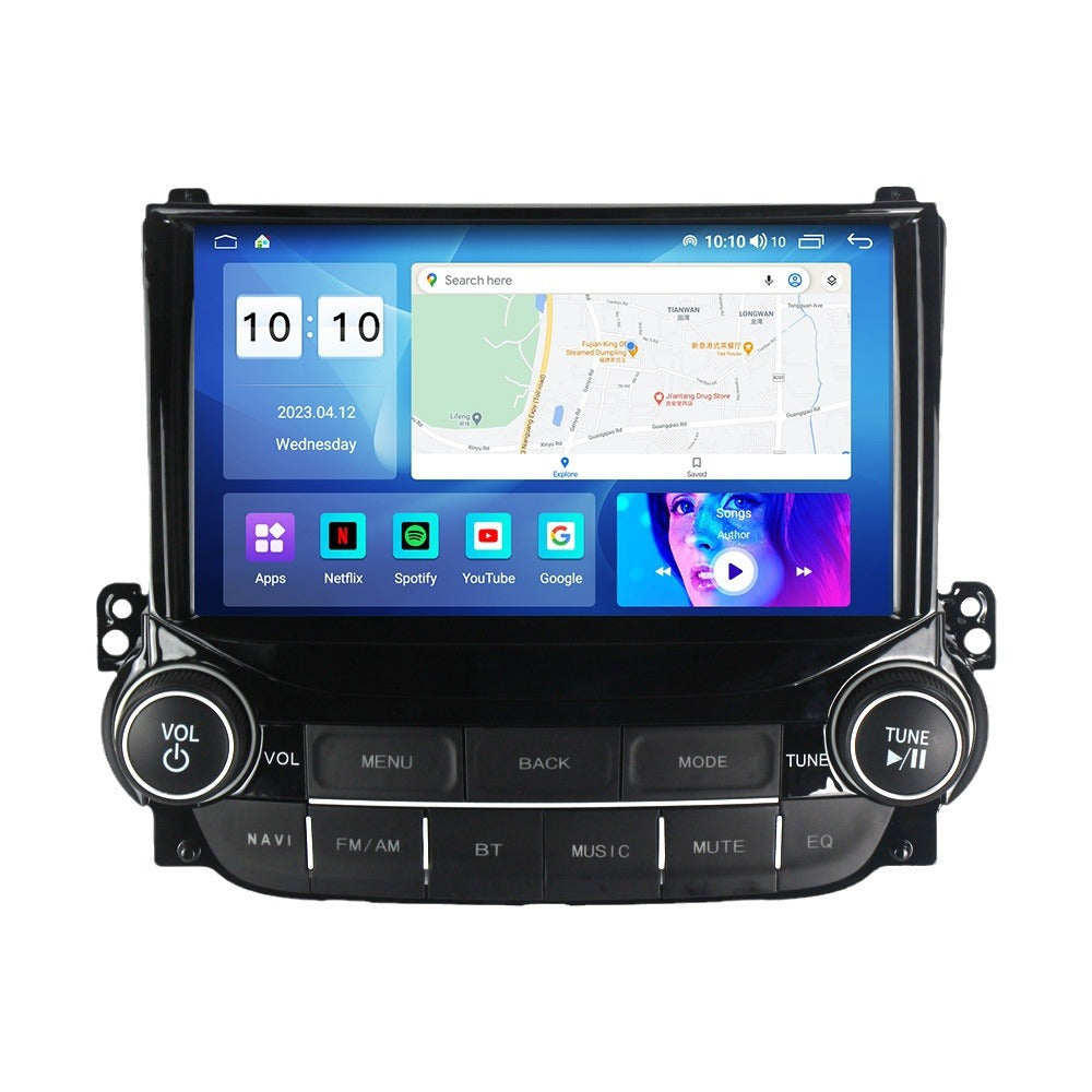 Suitable for chevrolet malibu car central control smart navigator with buttons