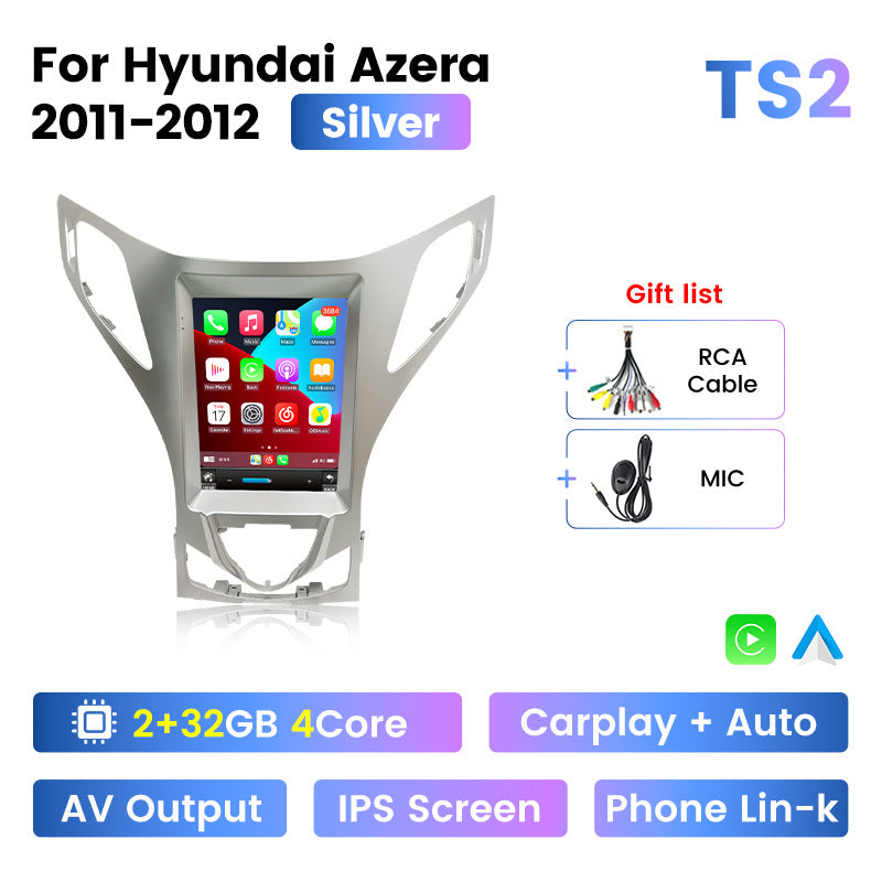 Suitable for 2011 hyundai azera vertical screen android car navigation carplay
