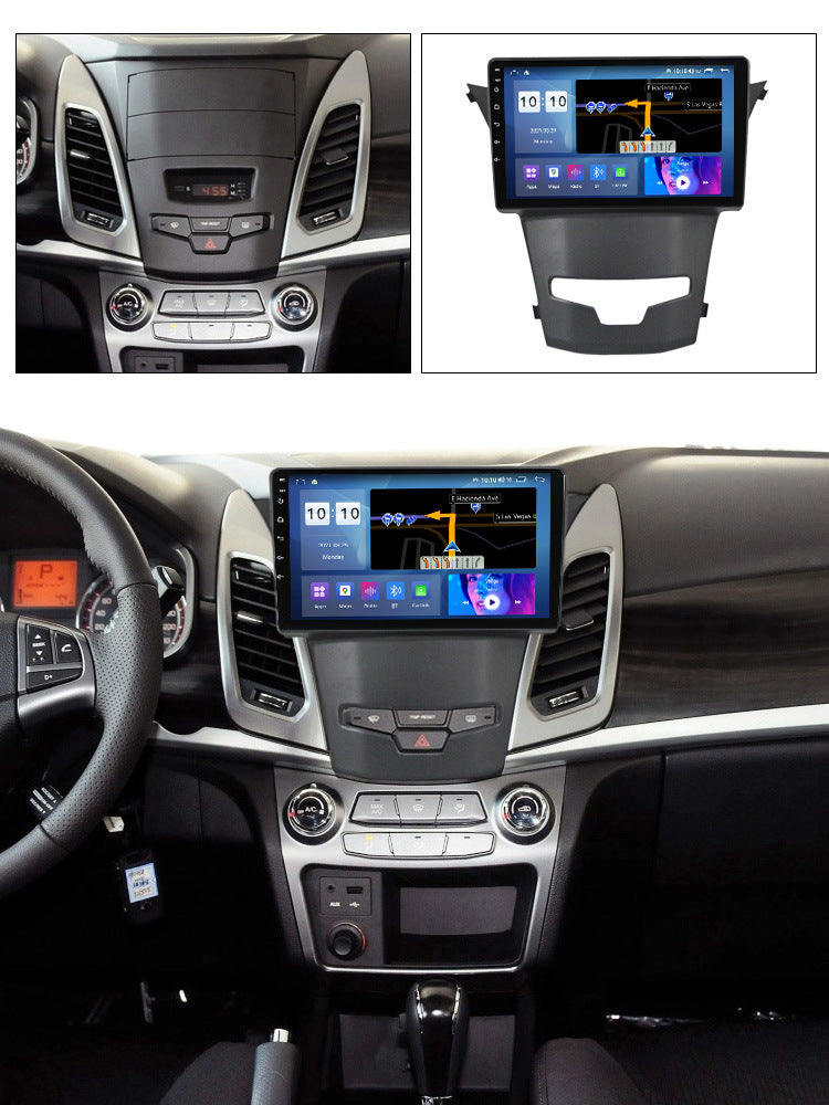 Suitable for ssangyong korando 13-17 car central control gps navigation wireless carplay
