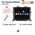 Suitable for toyota alphard 2008-2014 alfa car restoration android smart navigation motherboard