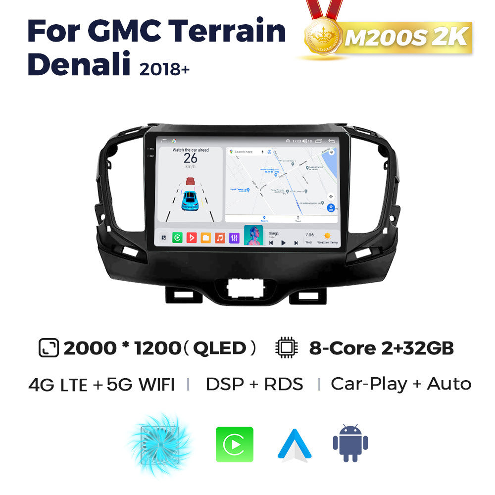 Suitable for gmc terrain denali 2018+ us general motors smart android head unit car navigation system