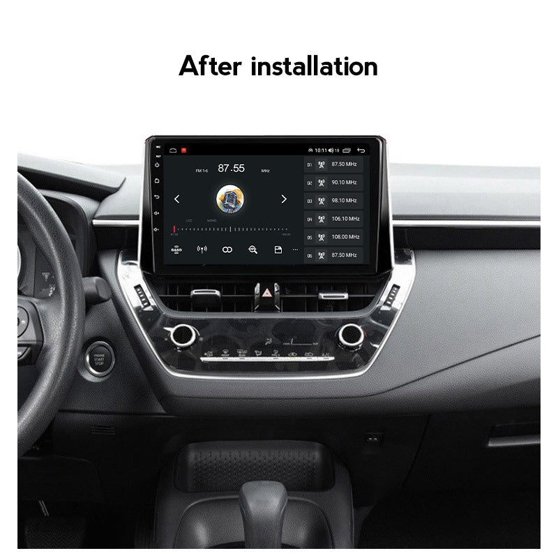 Suitable for Toyota Corolla auris 18-19 Android large-screen central control car navigation screen 8 + 128G