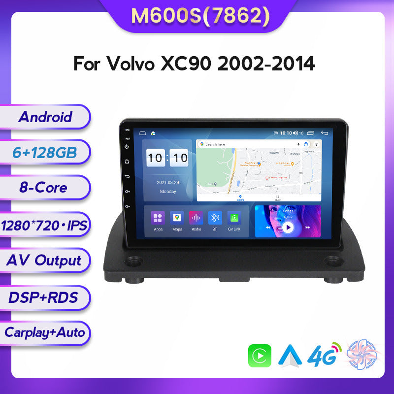 Suitable for volvo 02-14 volvo xc90 android large screen car navigation carplay cross-border supply