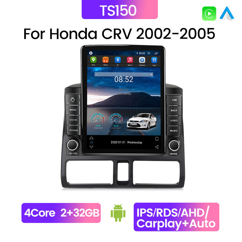 Suitable for 2002-2005 honda crv tk vertical screen car android navigation system wireless carplay head unit