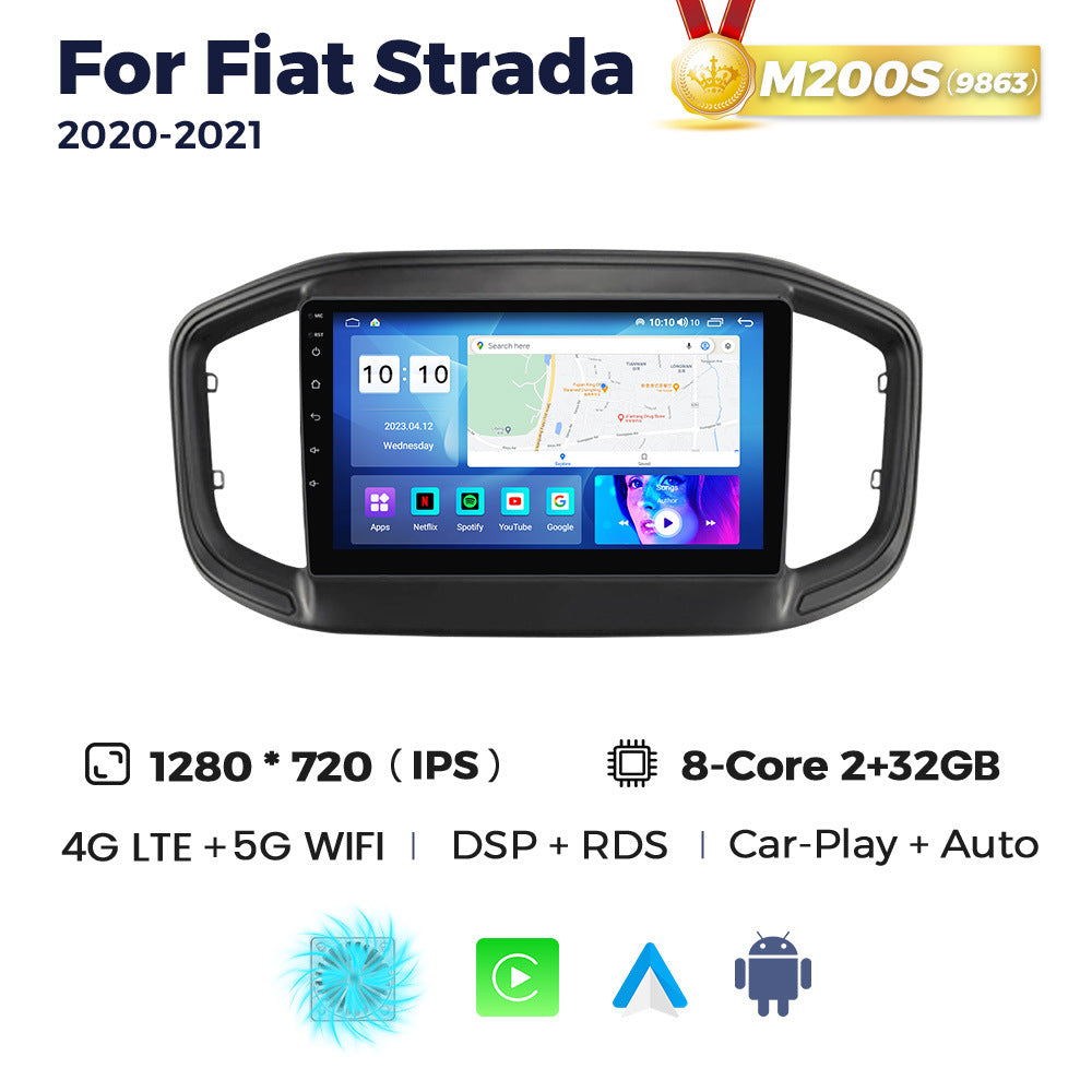 Suitable for fiat strada 2020-2021 fiat strada car android smart large screen navigation