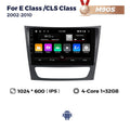 Applicable to Mercedes-Benz E-Class W211 02-10 Android large-screen central control car navigation radio screen 256G