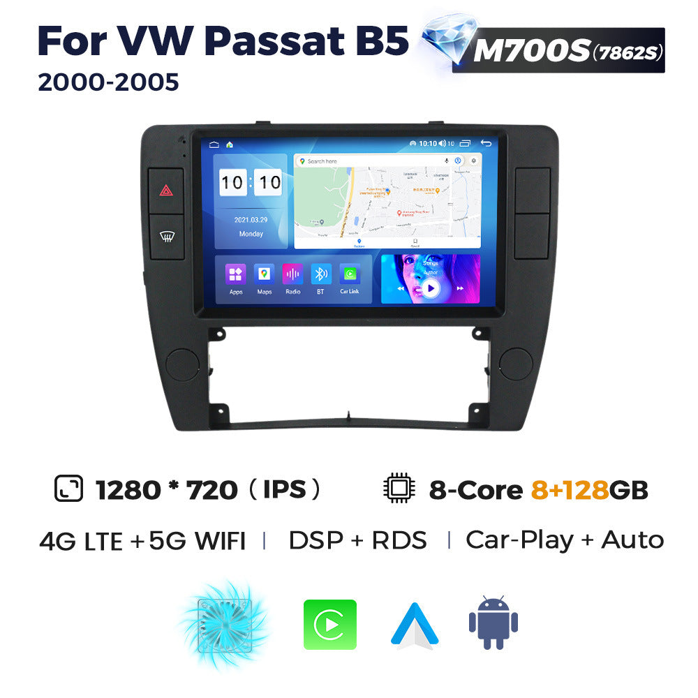 Applicable to Volkswagen VW Passat B5 2000-2005 Android large screen central control navigation Bluetooth Carplay