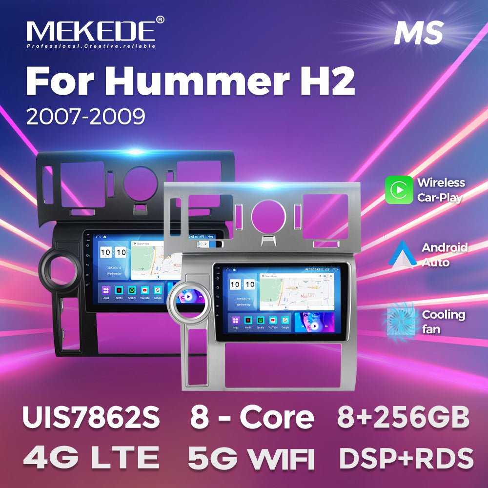 Suitable for hummer h2 2007-2009 hummer h2 smart android large screen car navigation