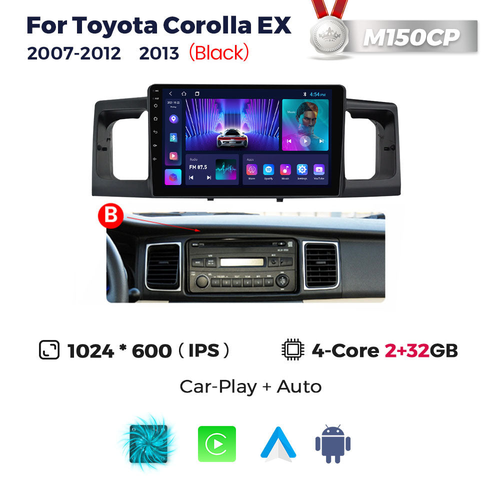 Suitable for toyota corolla ex 2007-2012 toyota corolla car android central control navigator