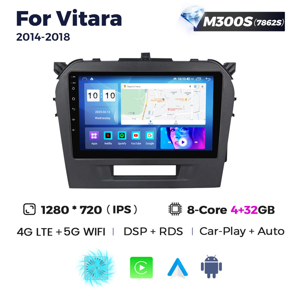 Suzuki Vitara 2014-2018 Android large screen central control navigation Bluetooth Carplay