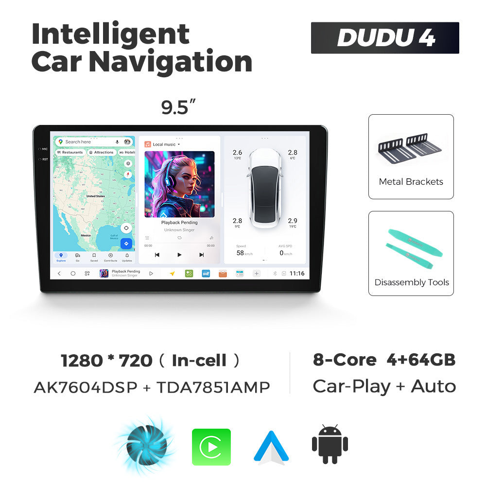 Suitable for dudu6, dudu7, and mekede dudu liangshan overseas edition smart modified android interactive navigation systems