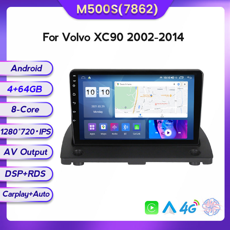 Suitable for volvo 02-14 volvo xc90 android large screen car navigation carplay cross-border supply