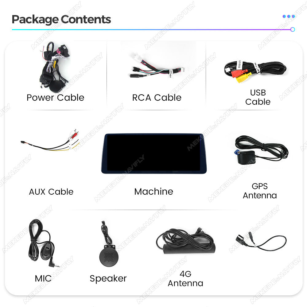12.3 Applicable to BMW 3 Series E90 E92 05-12 Android Large Screen Central Control Car Navigation Bluetooth Carplay
