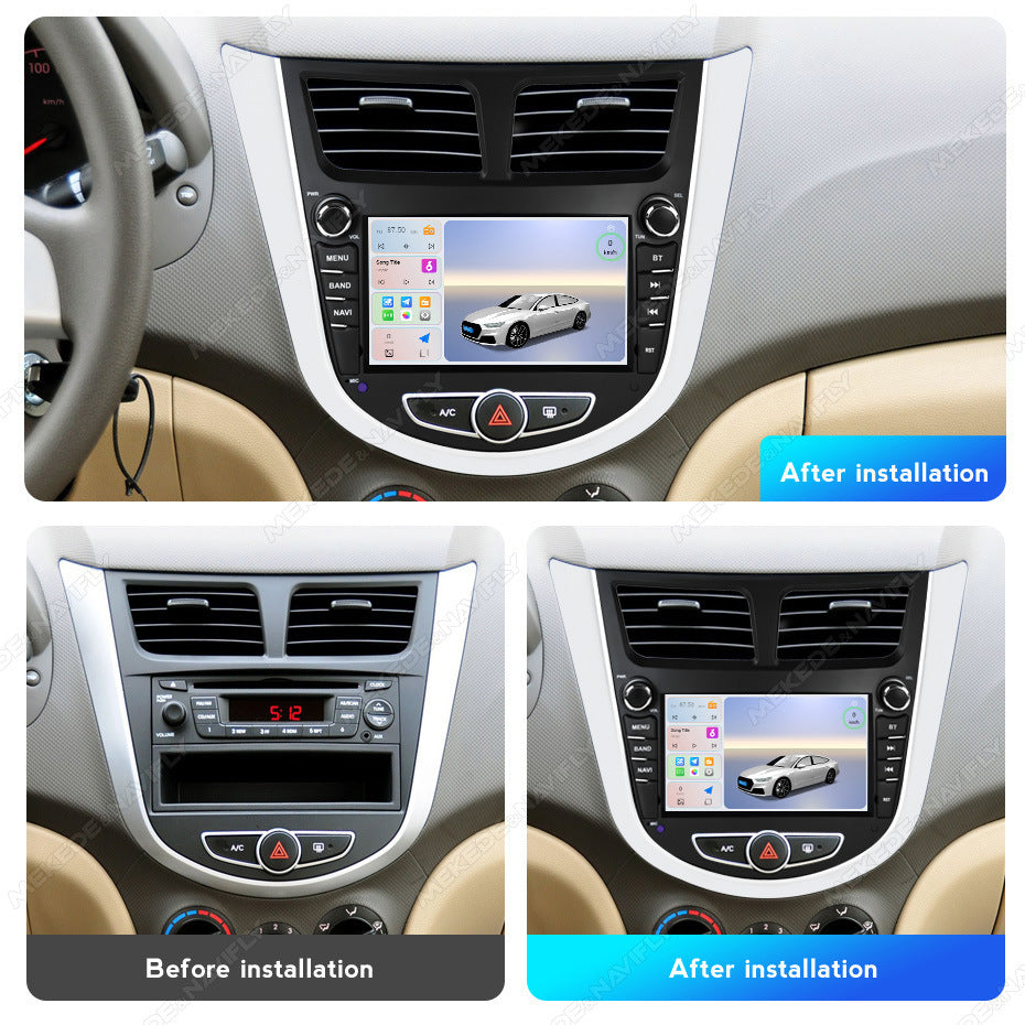 For hyundai verna solaris accent 2010-2016 hyundai rina android navigator