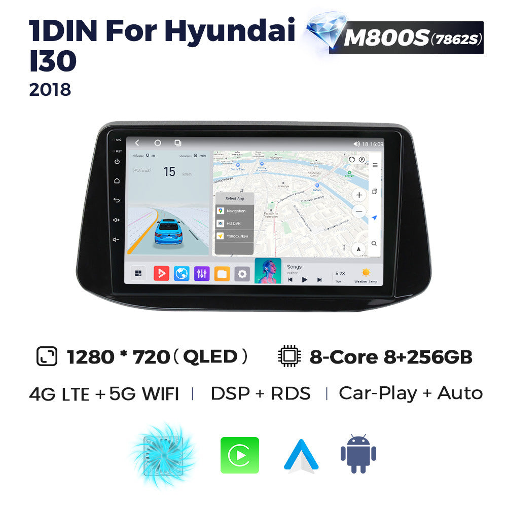 Suitable for 1din_hyundai i30 2018 hyundai i30 car smart central control android navigator motherboard