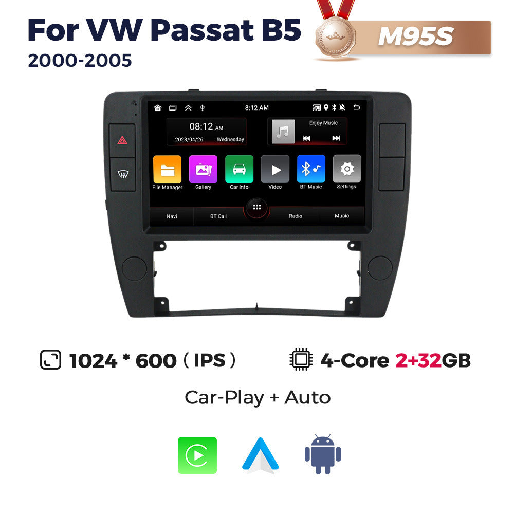 Applicable to Volkswagen VW Passat B5 2000-2005 Android large screen central control navigation Bluetooth Carplay