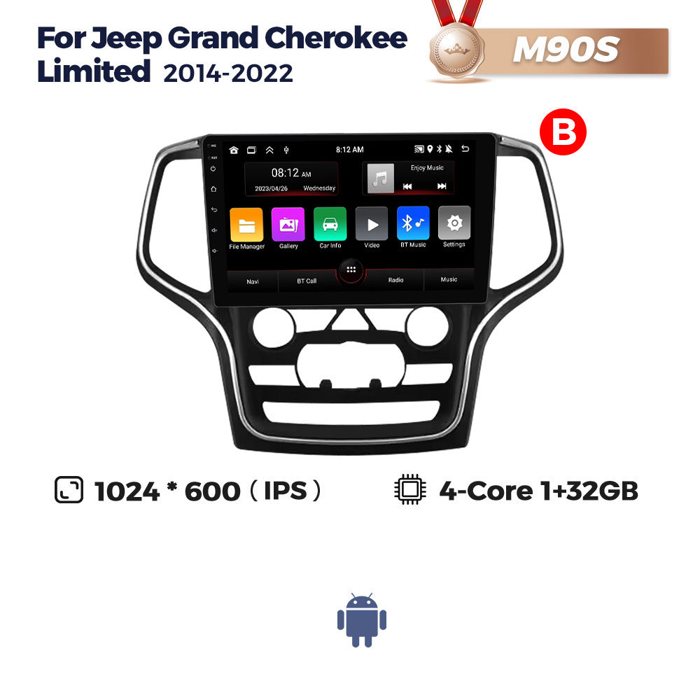 Suitable for jeep grand cherokee limited 2014-2022 grand cherokee android navigation