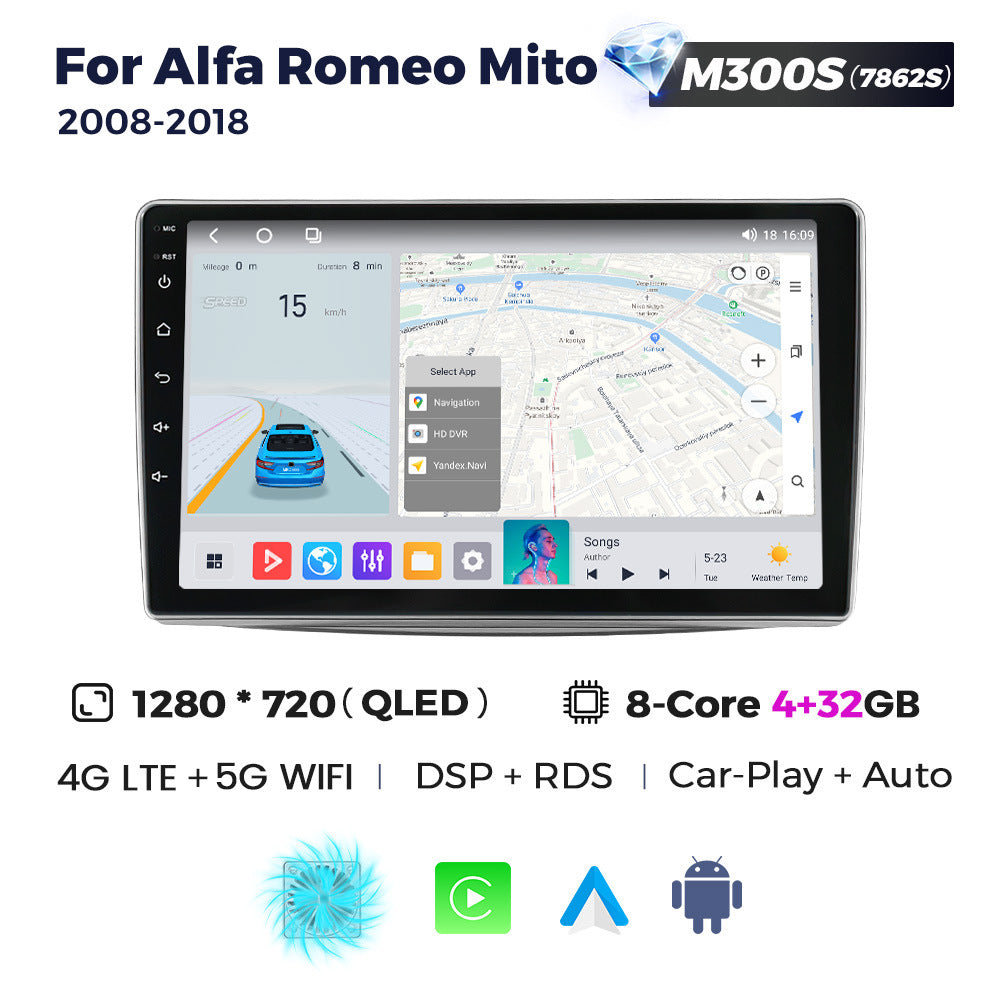 Suitable for alfa romeo mito 2008-2018 alfa romeo android navigator