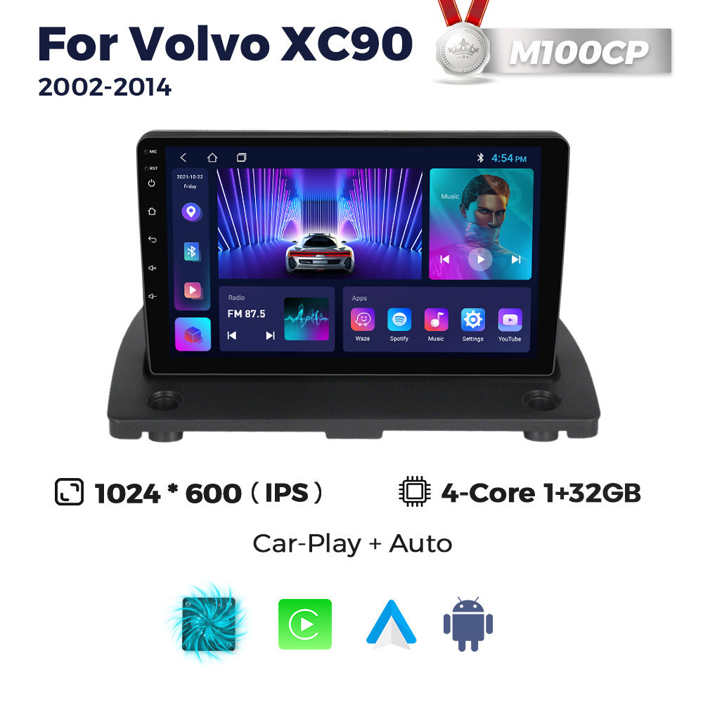 Suitable for volvo 02-14 volvo xc90 android large screen car navigation carplay cross-border supply