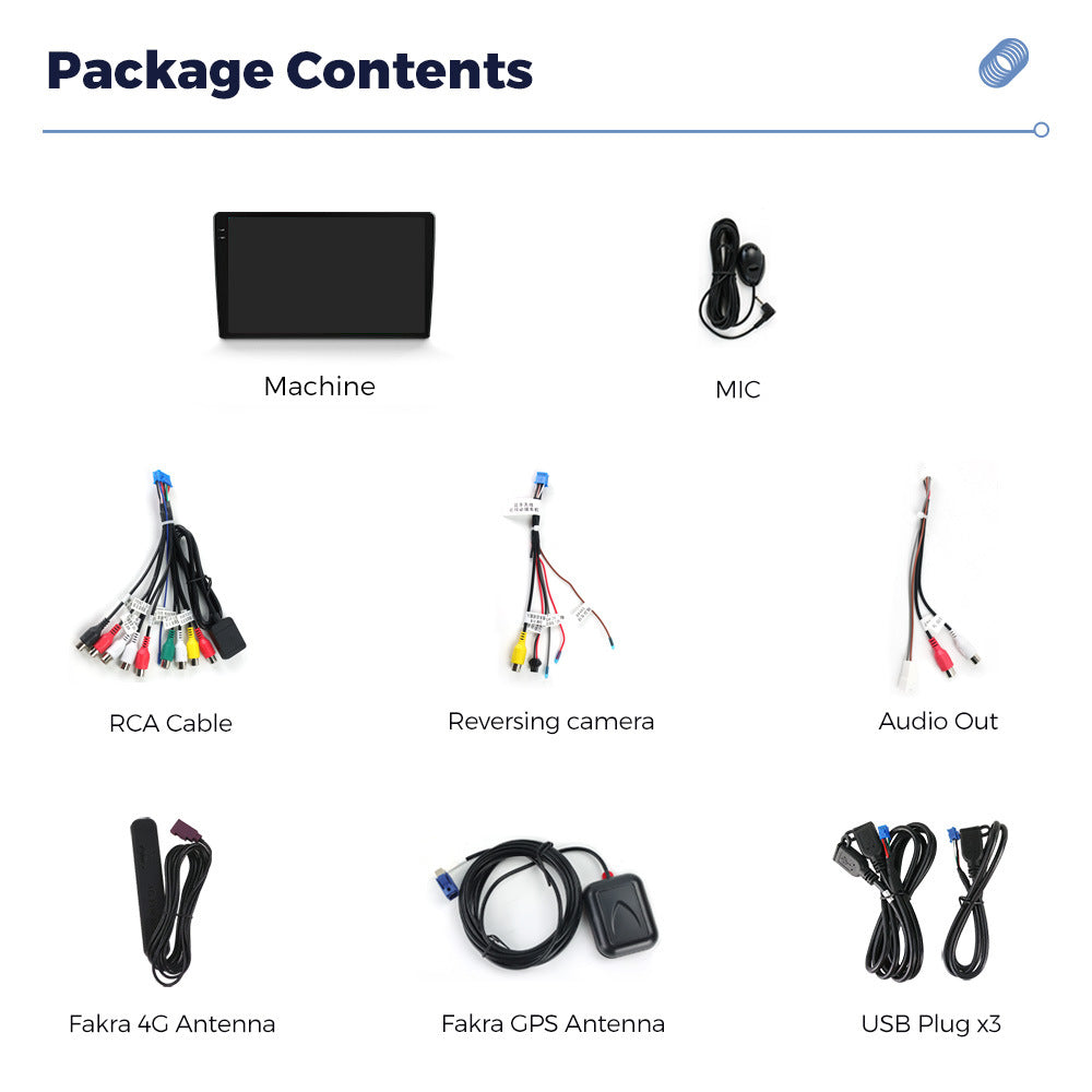 Mekede wholesale Android central control large screen smart car machine navigation private model host DUDU AUTO car