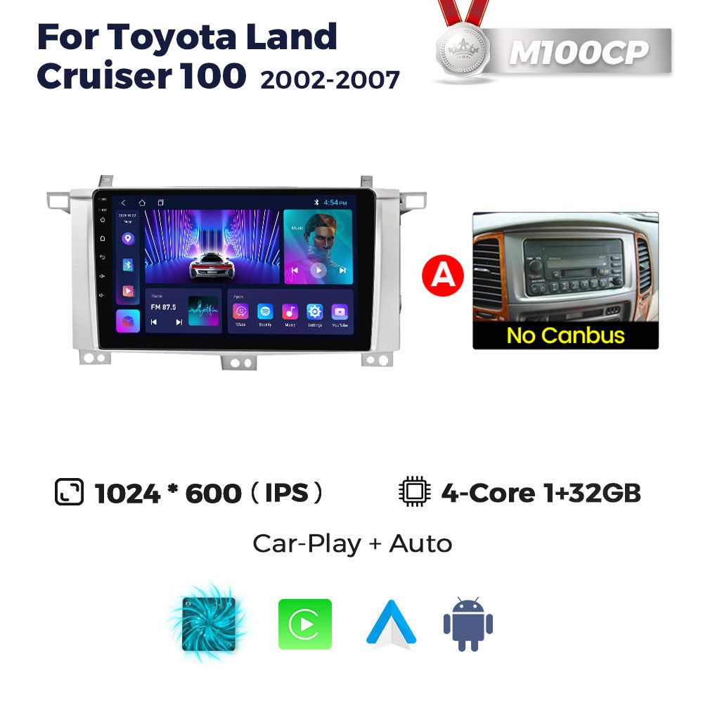 Suitable for toyota land cruiser 100 2002-2007 toyota land cruiser android navigator