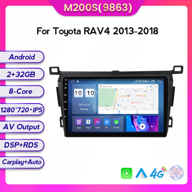 Suitable for 2013-2018 toyota rav4/rav4 prime android head units with wireless carplay (fang yi tong compatible)