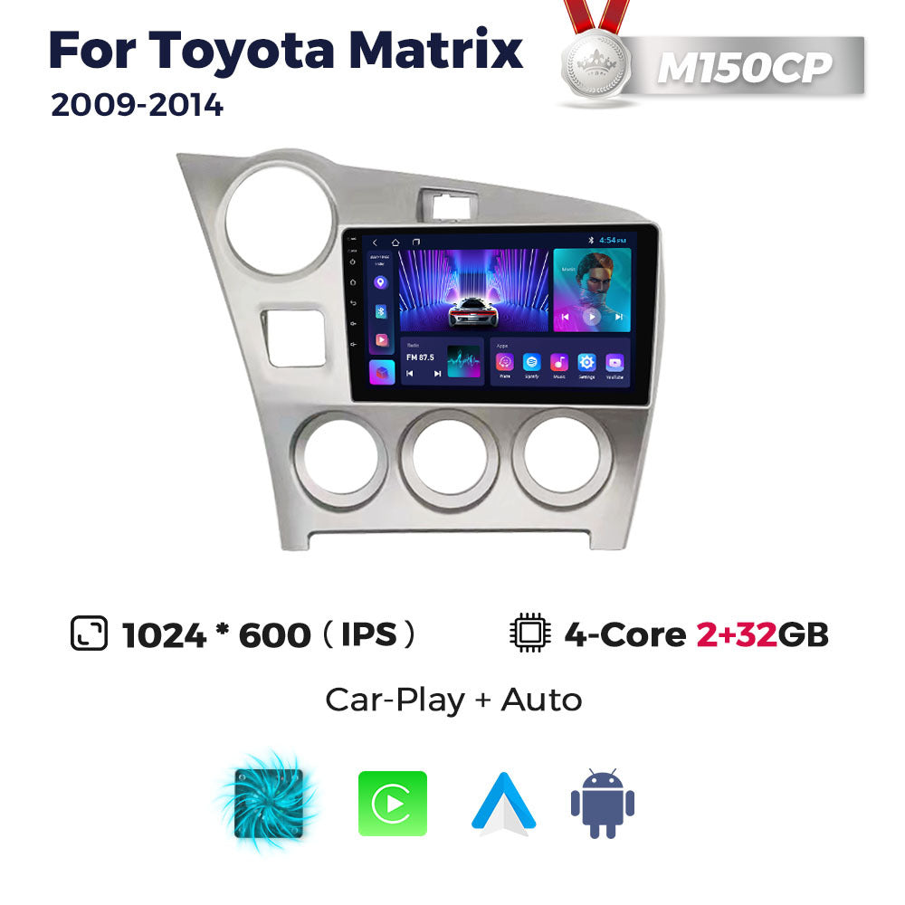 Suitable for toyota matrix 2009-2014 toyota smart android car smart central navigation system
