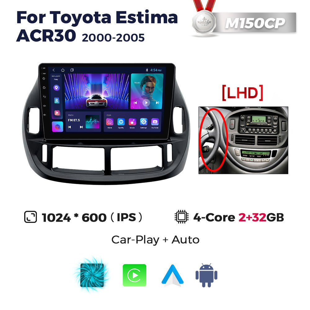Applicable to Toyota Estima ACR30 17-19 Android large screen central control navigation radio 256