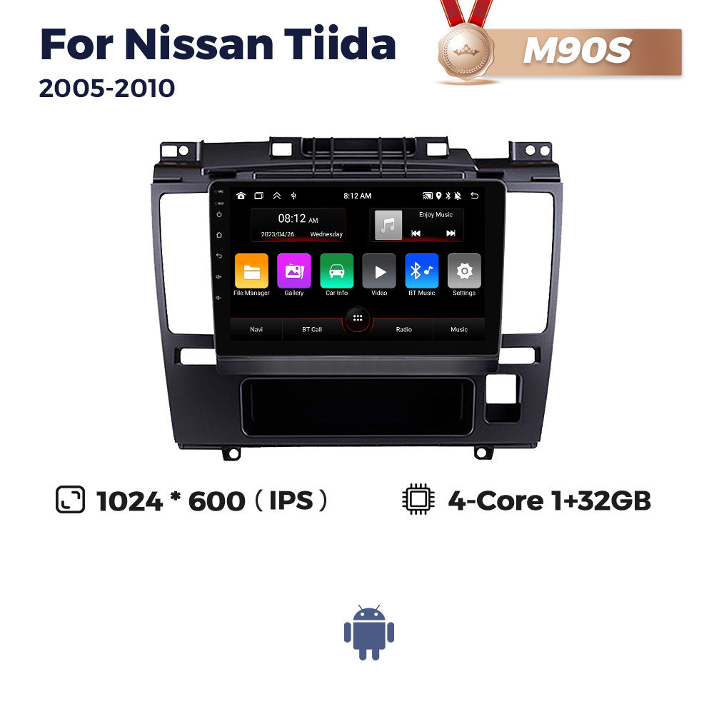 Suitable for nissan tiida 2005-2010 nissan sylphy/tiida car android navigation carplay