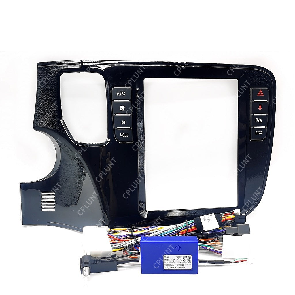 Suitable for mitsubishi outlander android large screen navigation surface frame restoration panel versatile frame bracket