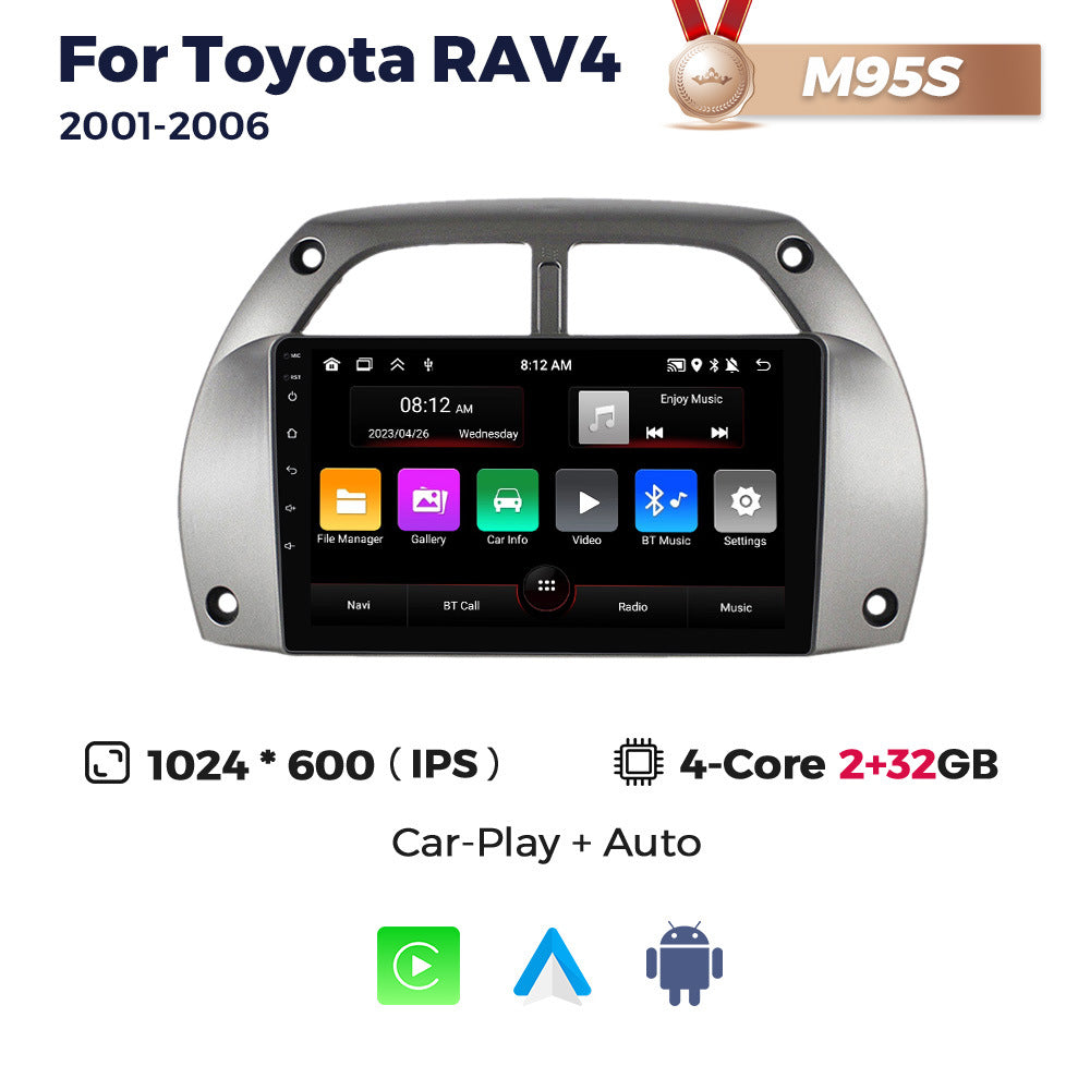 Suitable for toyota rav4 2001-2006 toyota rav4 car smart android navigator mekede