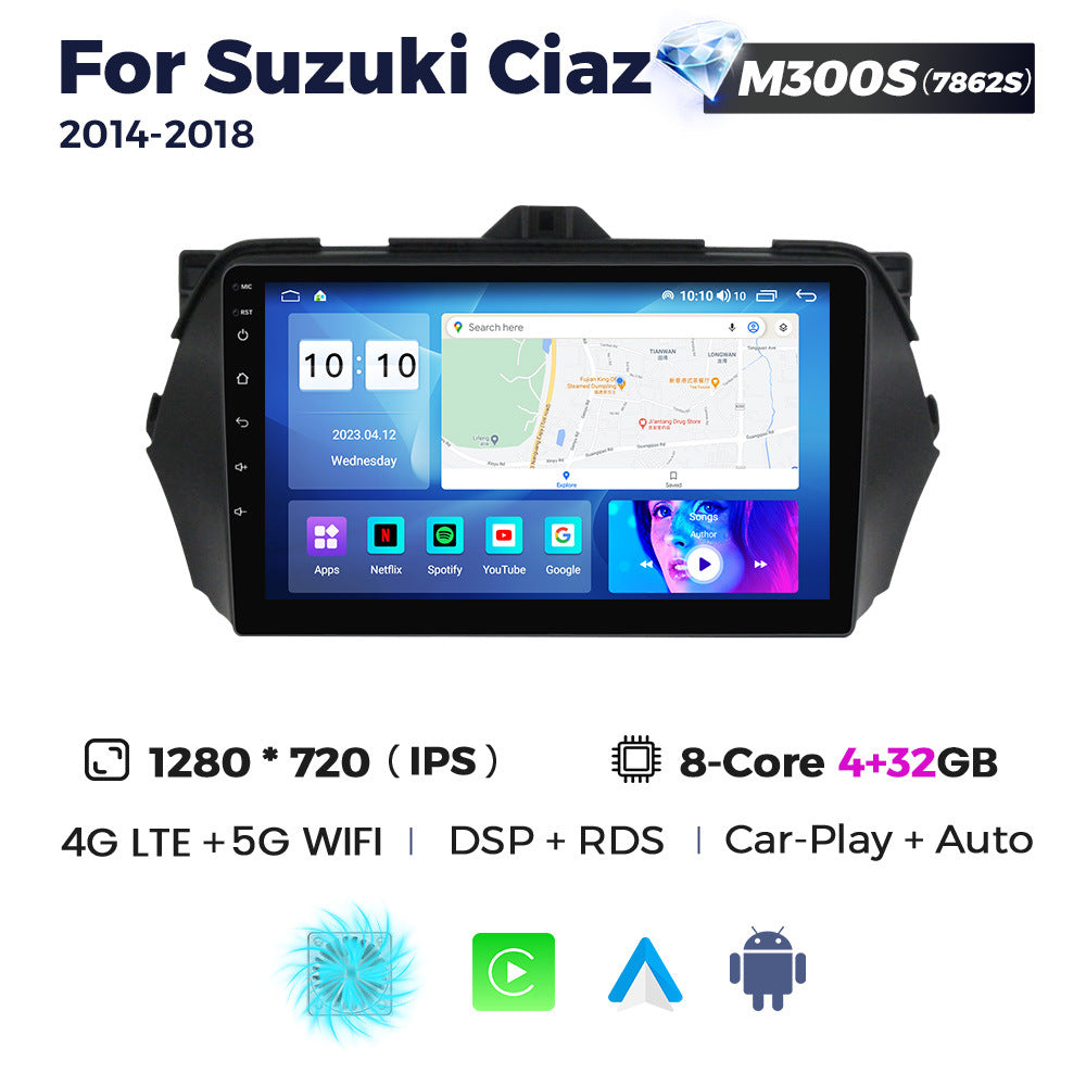 Suitable for 2014-2018 suzuki ciaz smart large screen central control car android navigation system