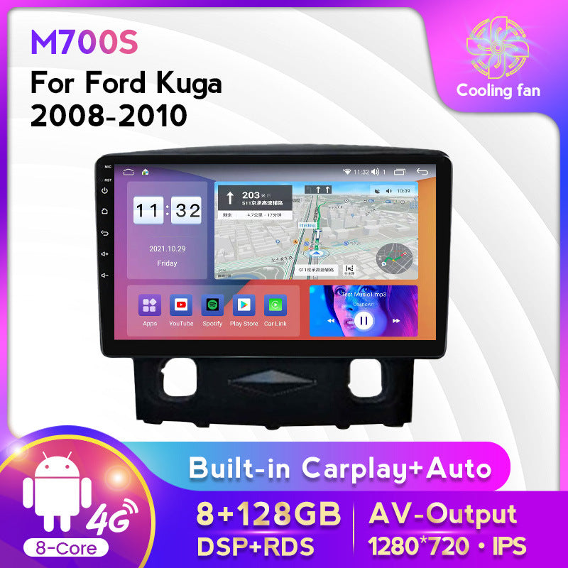 Compatible with the Ford Kuga Escape 08-10 model Android large-screen central control in-car navigation screen 8+128 size