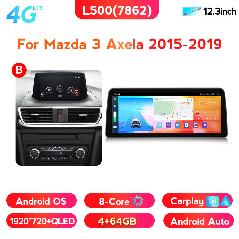 Suitable for mazda 3 axela (mazda 3 hatchback) android head unit upgrade - car navigation system