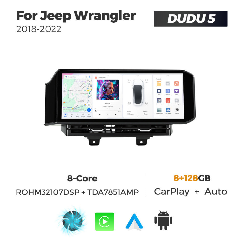 Suitable for jeep wrangler old to new upgrade 18-23 jeep wrangler dudu7