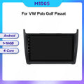 Compatible with Volkswagen, Polo, Passat, Golf, Android large screen, central control in-car navigation screen, 8+128GB