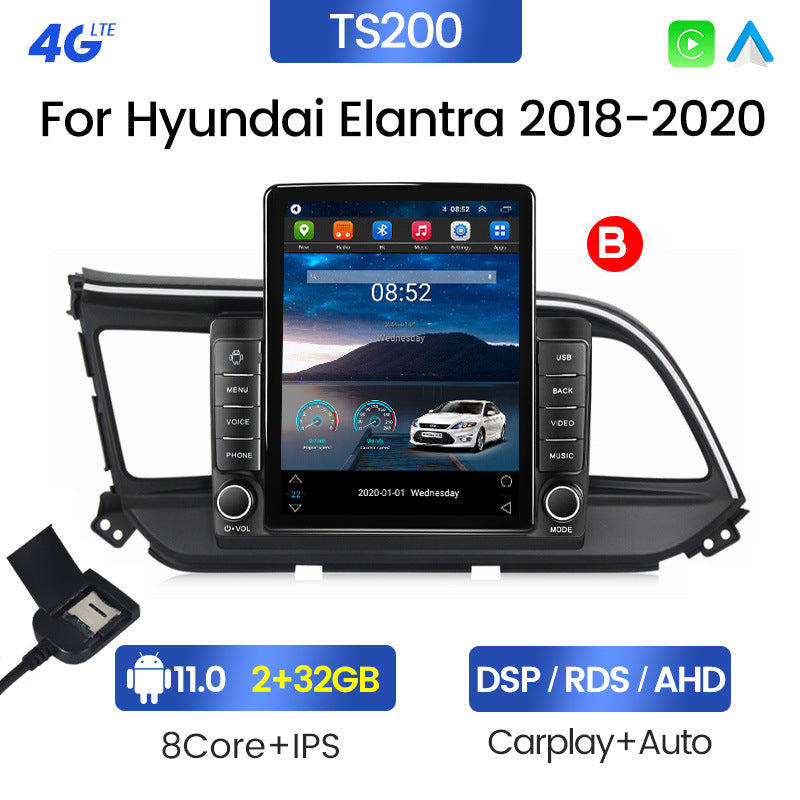 Suitable for hyundai elantra 2016-2020 stone monument machine android navigator