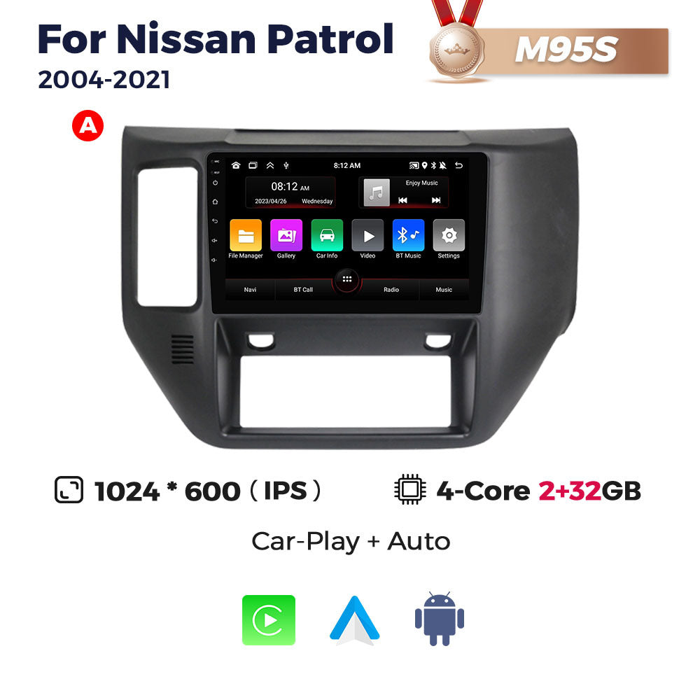Suitable for nissan patrol 2011-2015 nissan patrol middle east version car android smart navigation