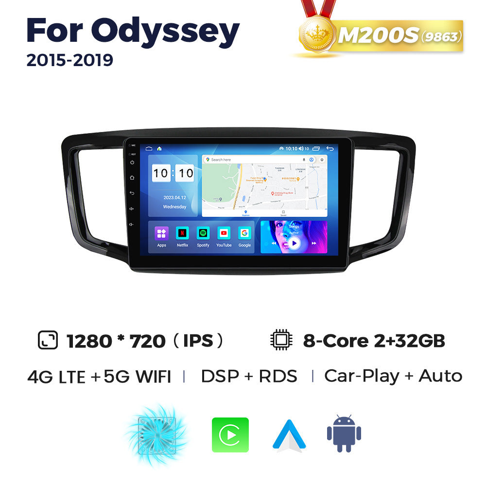 Suitable for Honda Odyssey 15-19 Android large-screen central control car navigation radio screen 8 + 256G