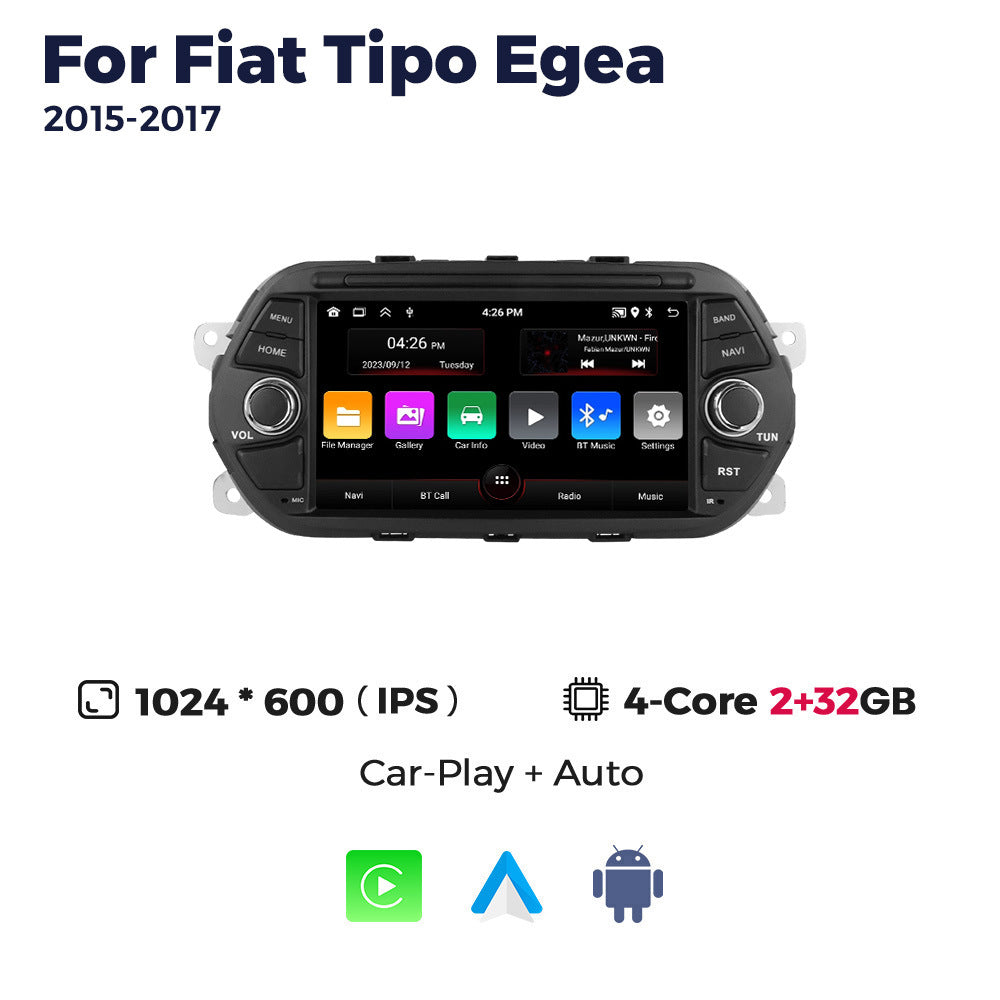 Cross-border wholesale fiat tipo egea 2015-2017 android navigator one piece purchasing overseas english language