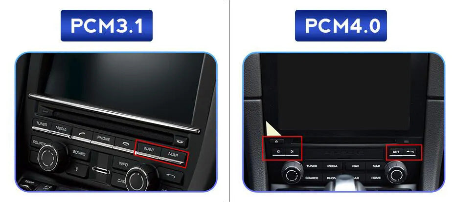 Suitable for porsche panamera porsche panamera pcm3.1/pcm4.0 dual screen interaction