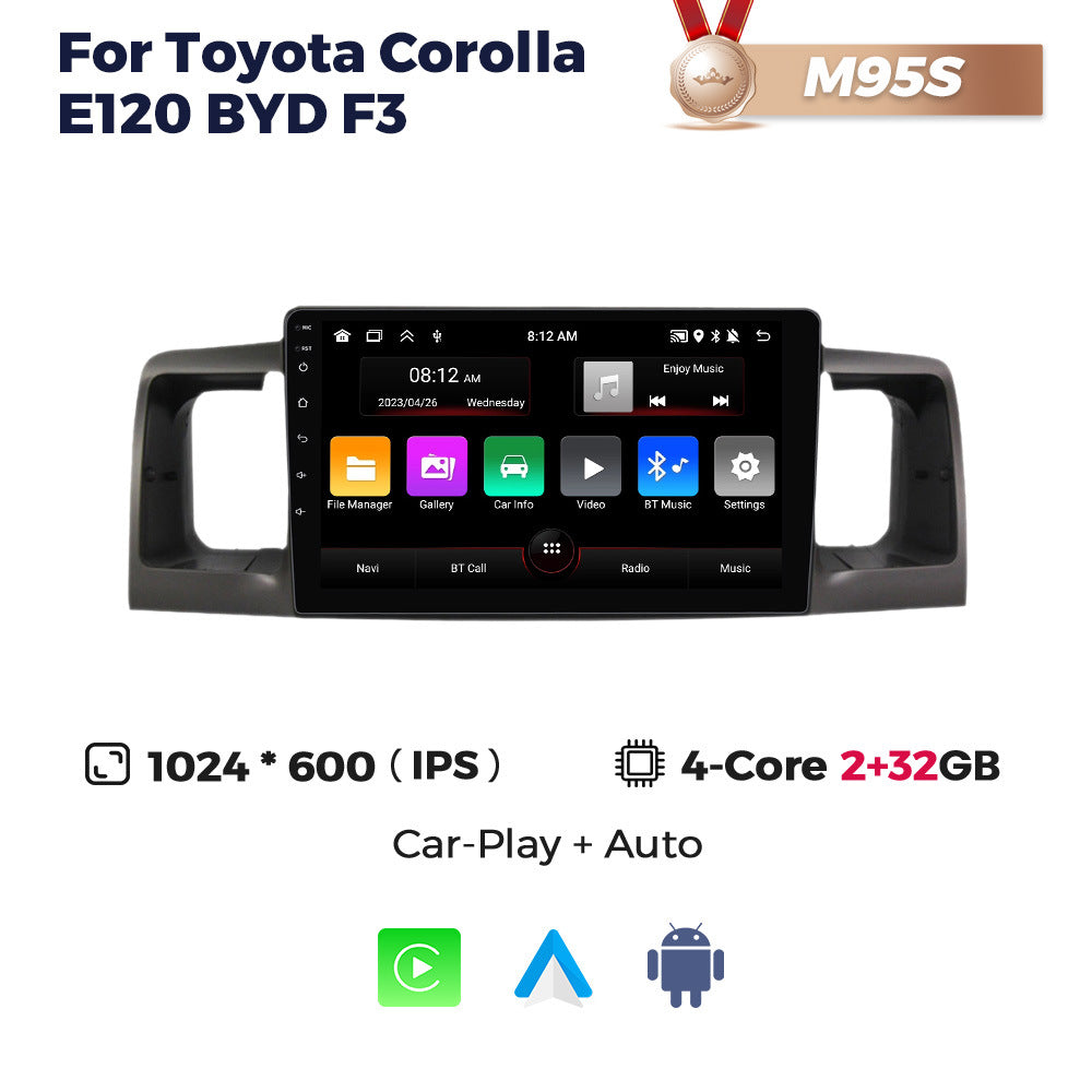 Suitable for toyota corolla car large screen android central control navigator carplay