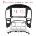Universal trim kit for 2007-2015 hyundai starex h1 mt/at ac android head unit navigation retrofit panel