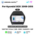 Applicable to modern IX35 09-15 Android large screen central control car navigation radio screen Bluetooth Carplay